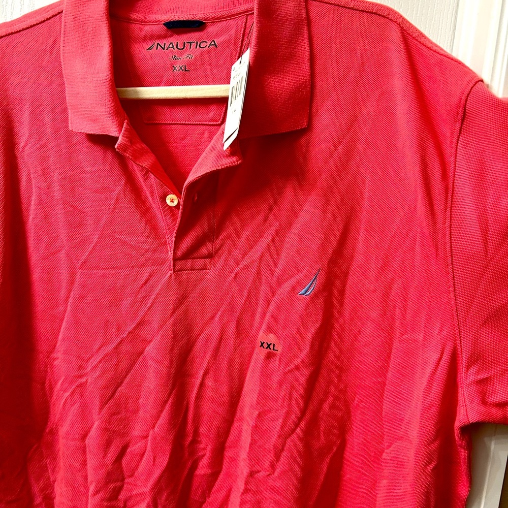 Nautica Slim Fit Deck shirt sleeved Polo size XXL Brand new